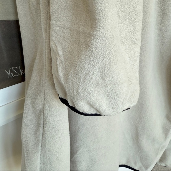 Roots 73 Men's 3XL Beige Toyota TRD Half Snap Pullover Sweater Jacket Fleece - Picture 11 of 14